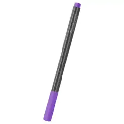 Micropunta grip finepen faber castell morado
