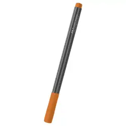 Micropunta grip finepen faber castell naranja