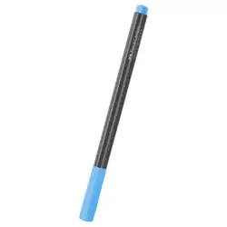 Micropunta grip finepen faber castell turquesa