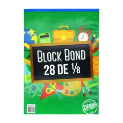 Block bond 28 futuro blanco 1/8