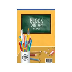 Block futuro sin formato din a4