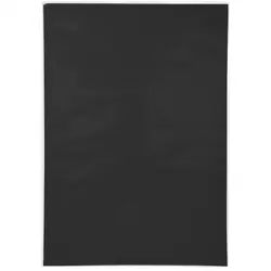 Cartón paja 1/8 negro 10 und