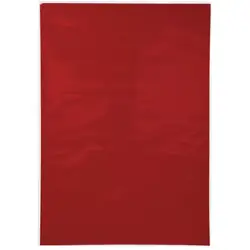 Cartón paja 1/8 rojo x 10