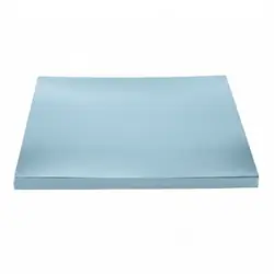 Cartulina metalizada 1/8 celeste x 10