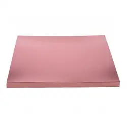 Cartulina metalizada 1/8 rosada x 10