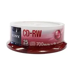 Cd rw sony torre x 25