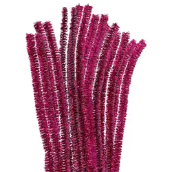 Chelines metalizados fucsia x 100