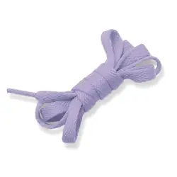 Cordón tenis plano 40cm lila