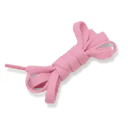 Cordón tenis plano 40cm rosado