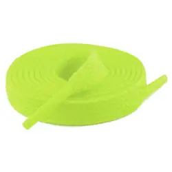 Cordón tenis plano 60cm amarillo néon