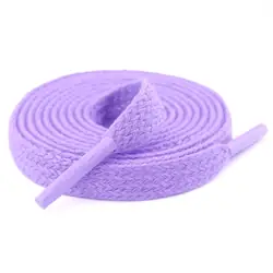 Cordón tenis plano 60cm lila
