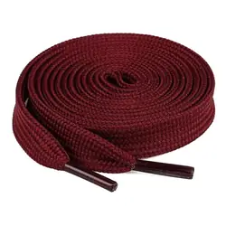Cordón tenis plano 90cm vinotinto