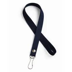 Cordón reata porta carnet azul oscuro