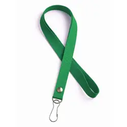Cordón reata porta carnet verde