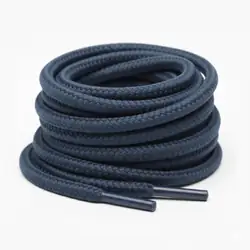 Cordón tenis redondo 120cm azul oscuro