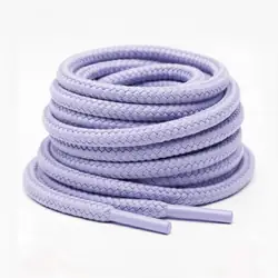 Cordón tenis redondo 120cm lila