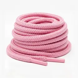 Cordón tenis redondo 120cm rosado