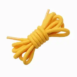 Cordón tenis redondo 40cm amarillo oro