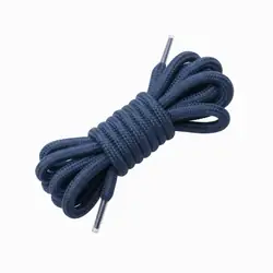 Cordón tenis redondo 40cm azul oscuro