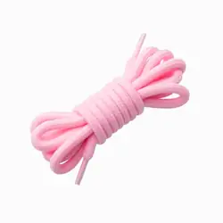 Cordón tenis redondo 40cm rosado