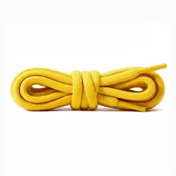 Cordón tenis redondo 60cm amarillo oro