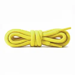 Cordón tenis redondo 60cm amarillo