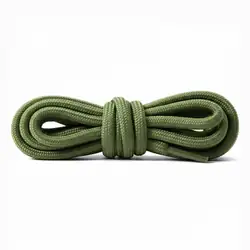 Cordón tenis redondo 60cm verde militar