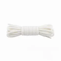 Cordón tenis redondo 90cm blanco