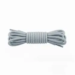 Cordón tenis redondo 90cm gris claro