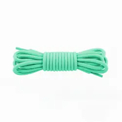 Cordón tenis redondo 90cm verde menta