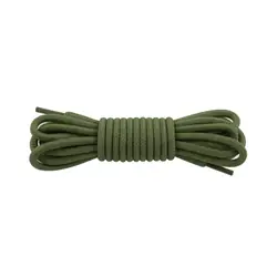 Cordón tenis redondo 90cm verde militar