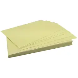 Ficha bibliográfica amarilla x 50