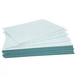Ficha bibliográfica azul 100 und