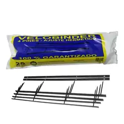 Gancho velobind económico x 25