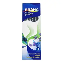 Lápiz carboncillo prang 600-h duro x 12