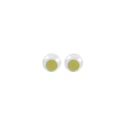 Ojos movibles 15mm amarillo