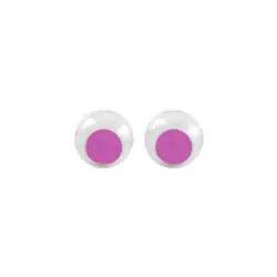 Ojos movibles 18mm rosado