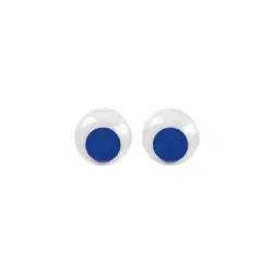Ojos movibles 20mm azul