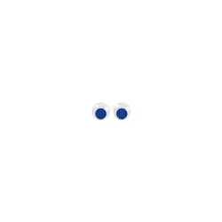 Ojos movibles 8mm azul