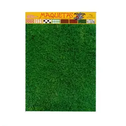 Papel maqueta césped x 10