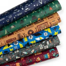 Papel regalo hombre pliego x 10