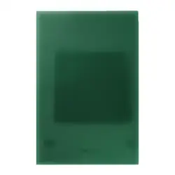 Pasta anillado policover traslucida oficio verde x 50