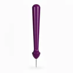 Punzón punta metálica morado