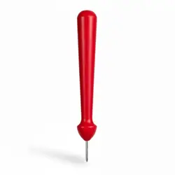 Punzón punta metálica rojo