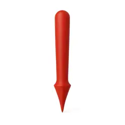 Punzón punta plástica rojo