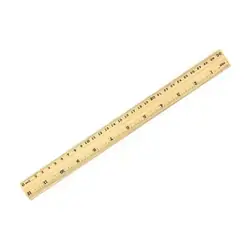 Regla madera 30cm