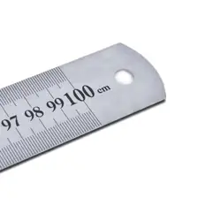Regla metálica 100cm