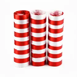 Serpentinas satinadas rojo x 3