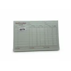 Tarjeta kardex 3014 x 200
