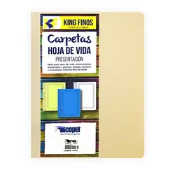 Carpeta kimberly icopel marfil x 20
